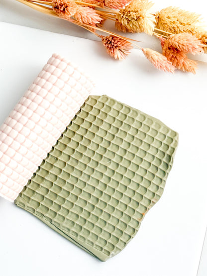 Circle Pattern Texture Roller, Polymer Clay Embossing Tool