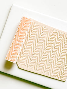 Chevron Debosser Roller for Polymer Clay Geometric Texture Tool