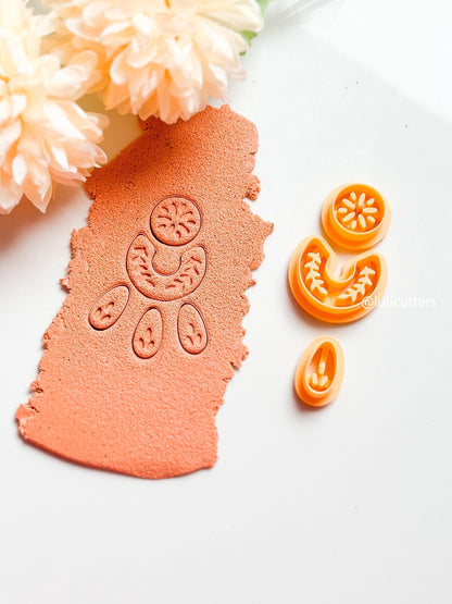 Ceramic Pattern Clay Earring Cutter: Textured Jewelry Making