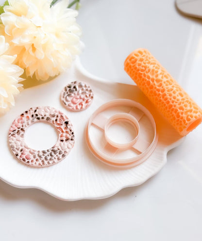 Circle Earring Clay Cutter: 8 Sizes, Polymer Clay Jewelry