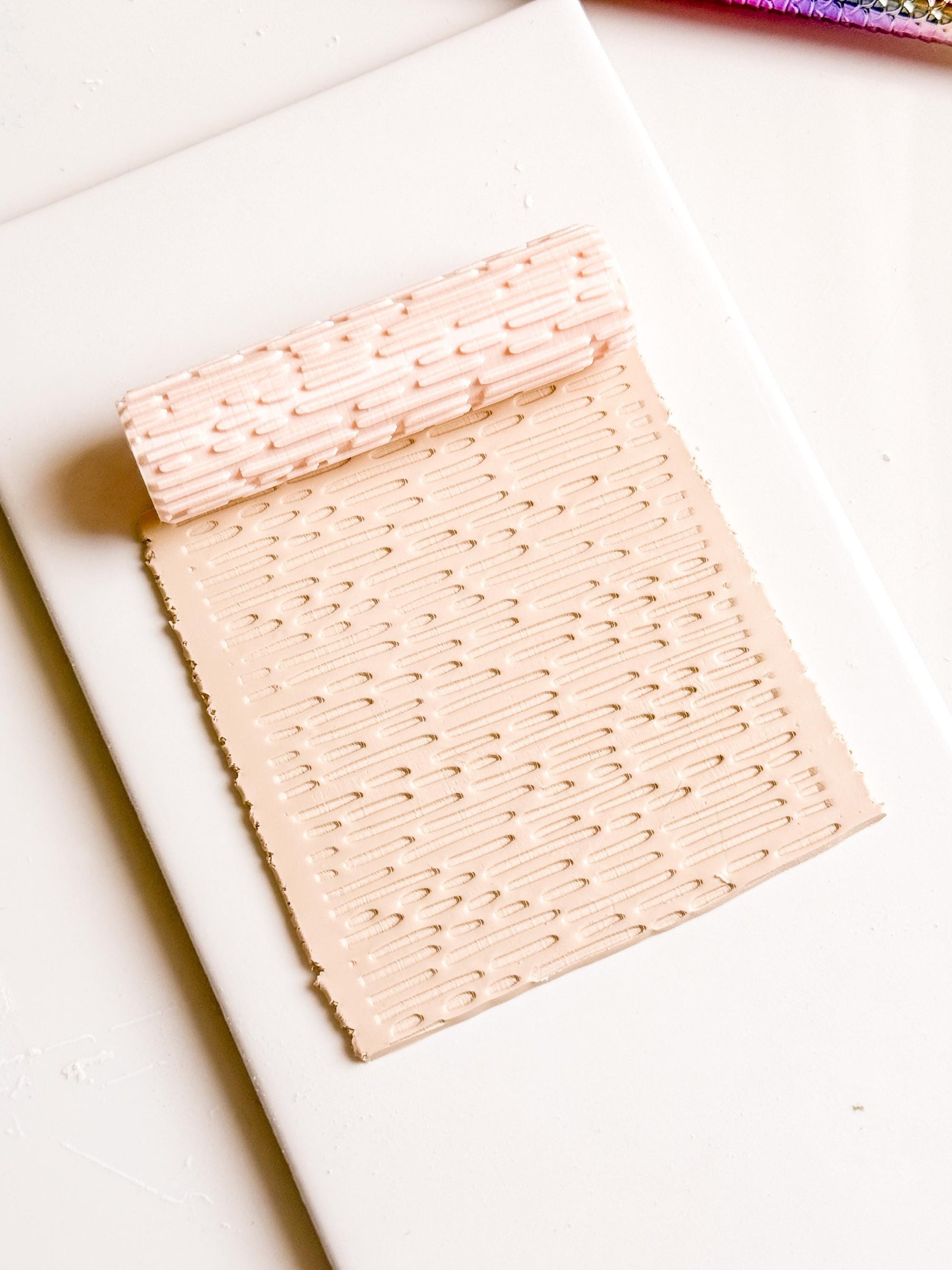 Polymer Clay Emboss Roller Organic Lines Texture