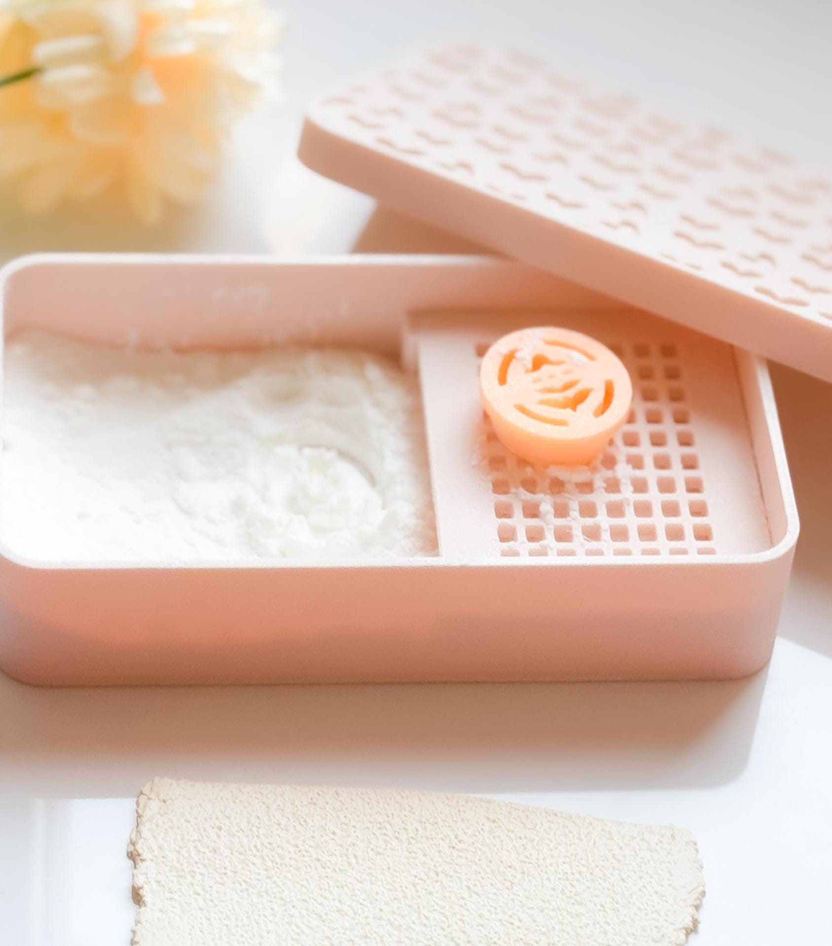 Polymer Clay Cornstarch Powder Box: Non-Stick Clay Tool