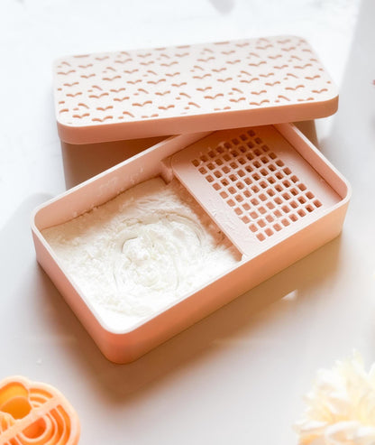 Polymer Clay Cornstarch Powder Box: Non-Stick Clay Tool