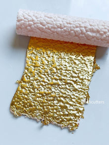 Hammered Metal Texture Roller: Polymer Clay Embossing Tool (8cm)