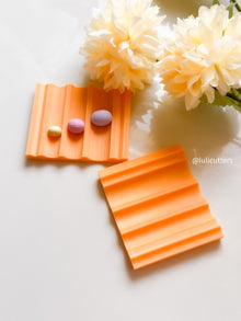 3-in-1 Oval Polymer Clay Bead Roller: 10mm, 12mm, 15mm Sizes