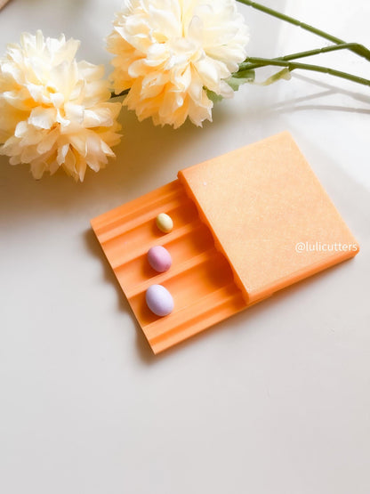 3-in-1 Oval Polymer Clay Bead Roller: 10mm, 12mm, 15mm Sizes