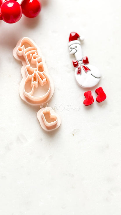Christmas Goose Clay Cutter Set – Polymer Clay Earring/Charm Cutters
