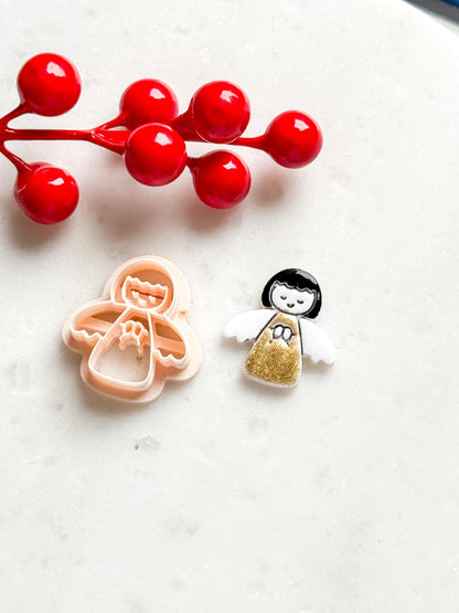 Angel Clay Cutter – Christmas Earring and Charm Making
