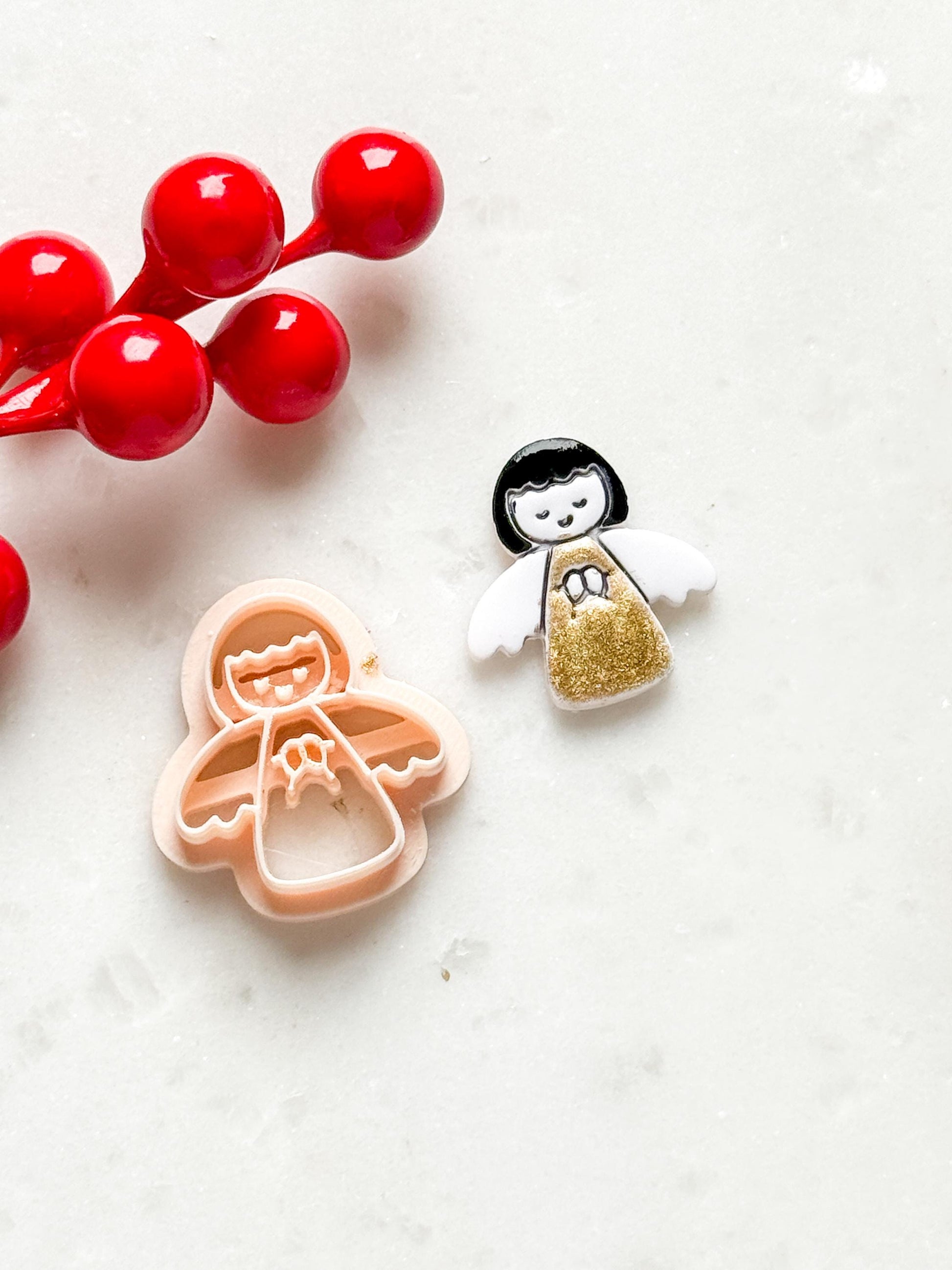 Angel Clay Cutter – Christmas Earring and Charm Making