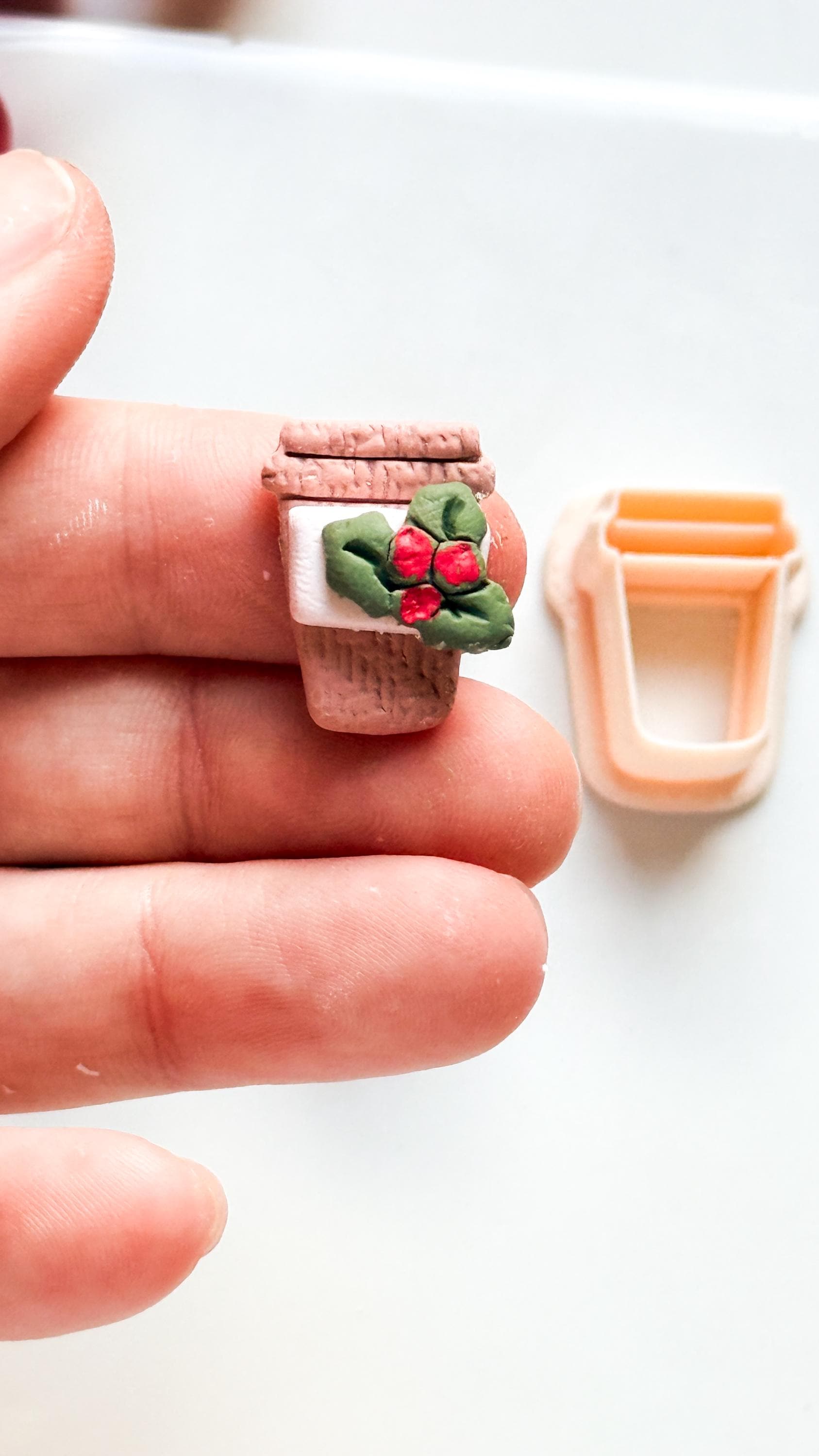 Christmas Coffee Cup Clay Cutter Set – Holiday Earring Tool