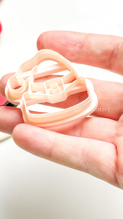 Santa Hat Clay Cutter: Christmas Polymer Clay Tool for Earrings & Charms