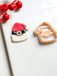 Santa Hat Clay Cutter: Christmas Polymer Clay Tool for Earrings & Charms