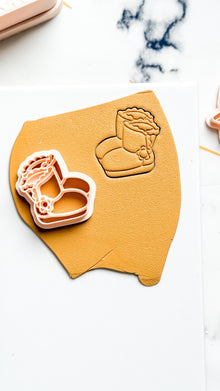 Christmas Boots Ugg Clay Cutter