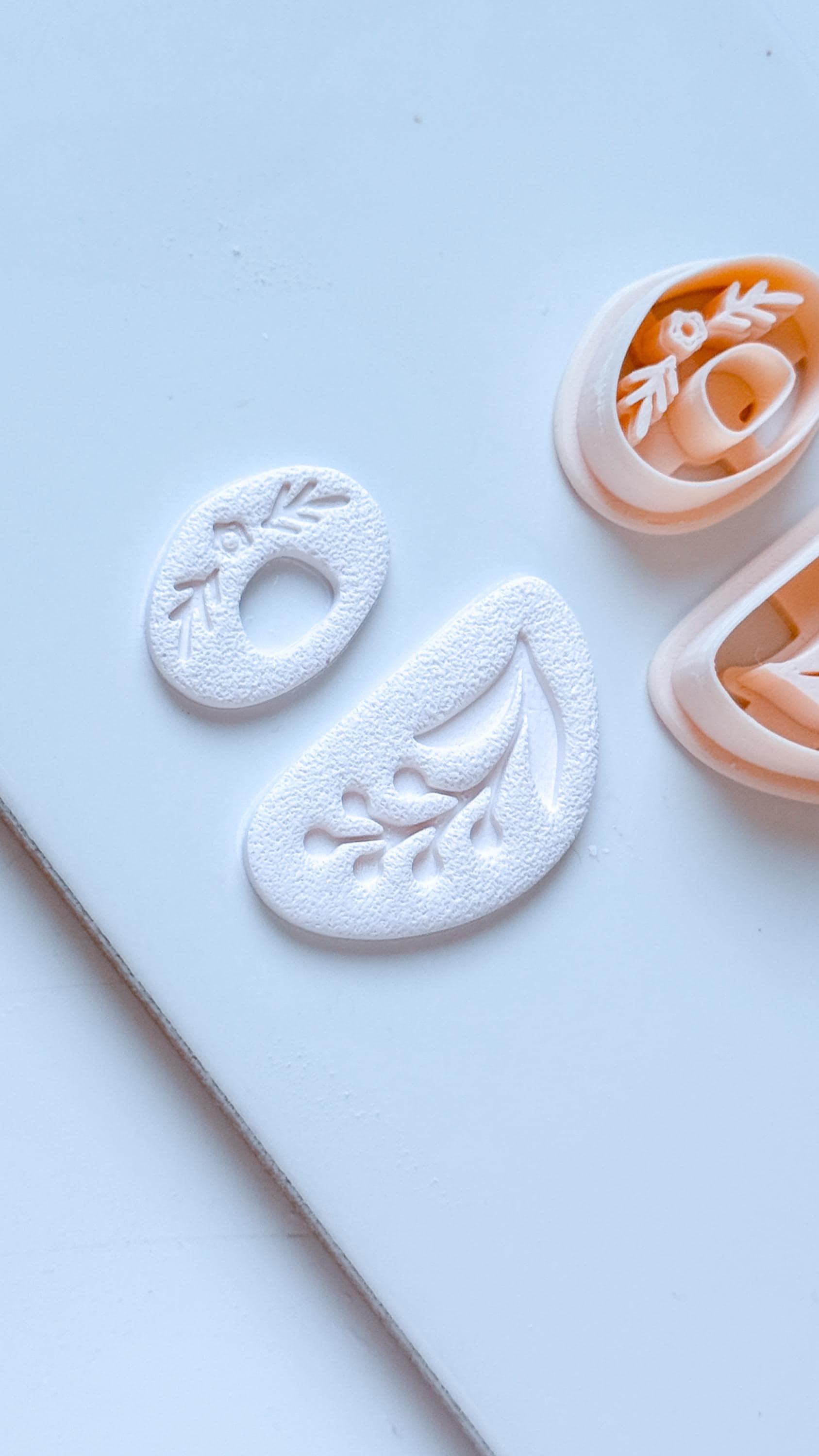 Floral Dangle Earring Polymer Clay Cutter Set Jewelry Making Tools