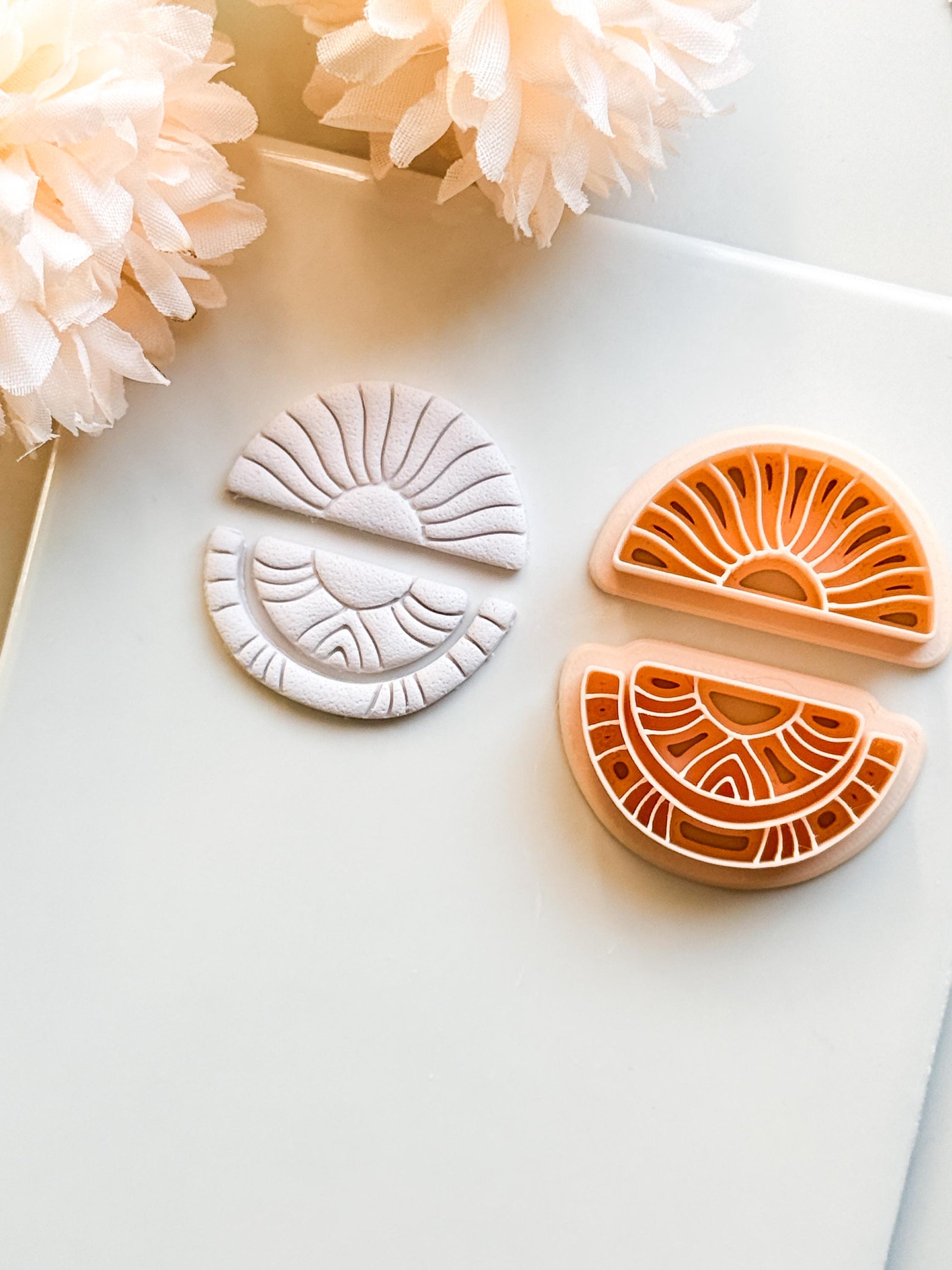 Solrise Clay Cutter – Sunrise Earring Polymer Clay Tool