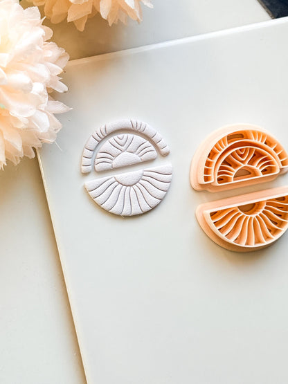 Solrise Clay Cutter – Sunrise Earring Polymer Clay Tool