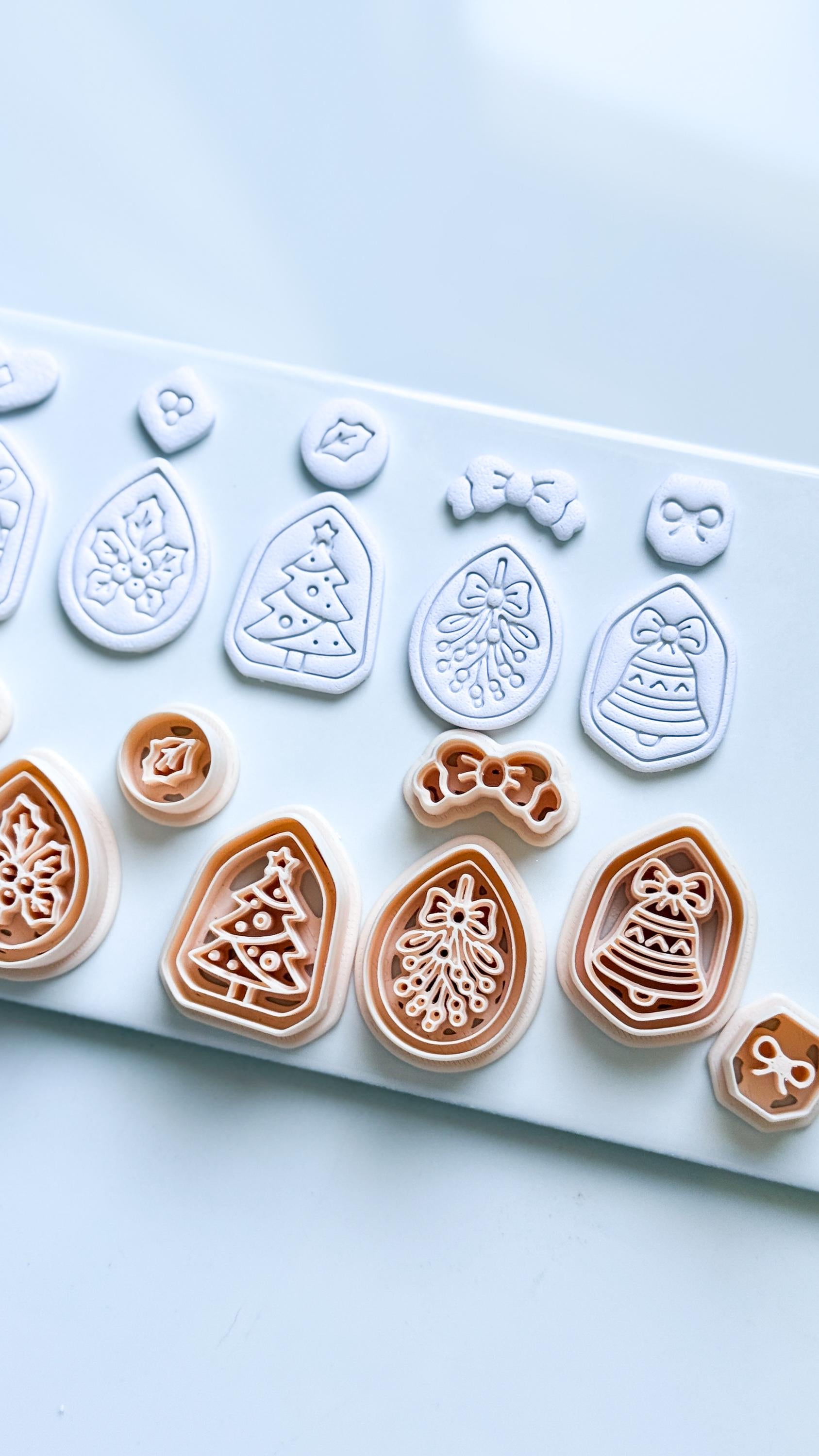 Merry Darlings Christmas Clay Cutters: Holiday Shapes for Polymer Clay