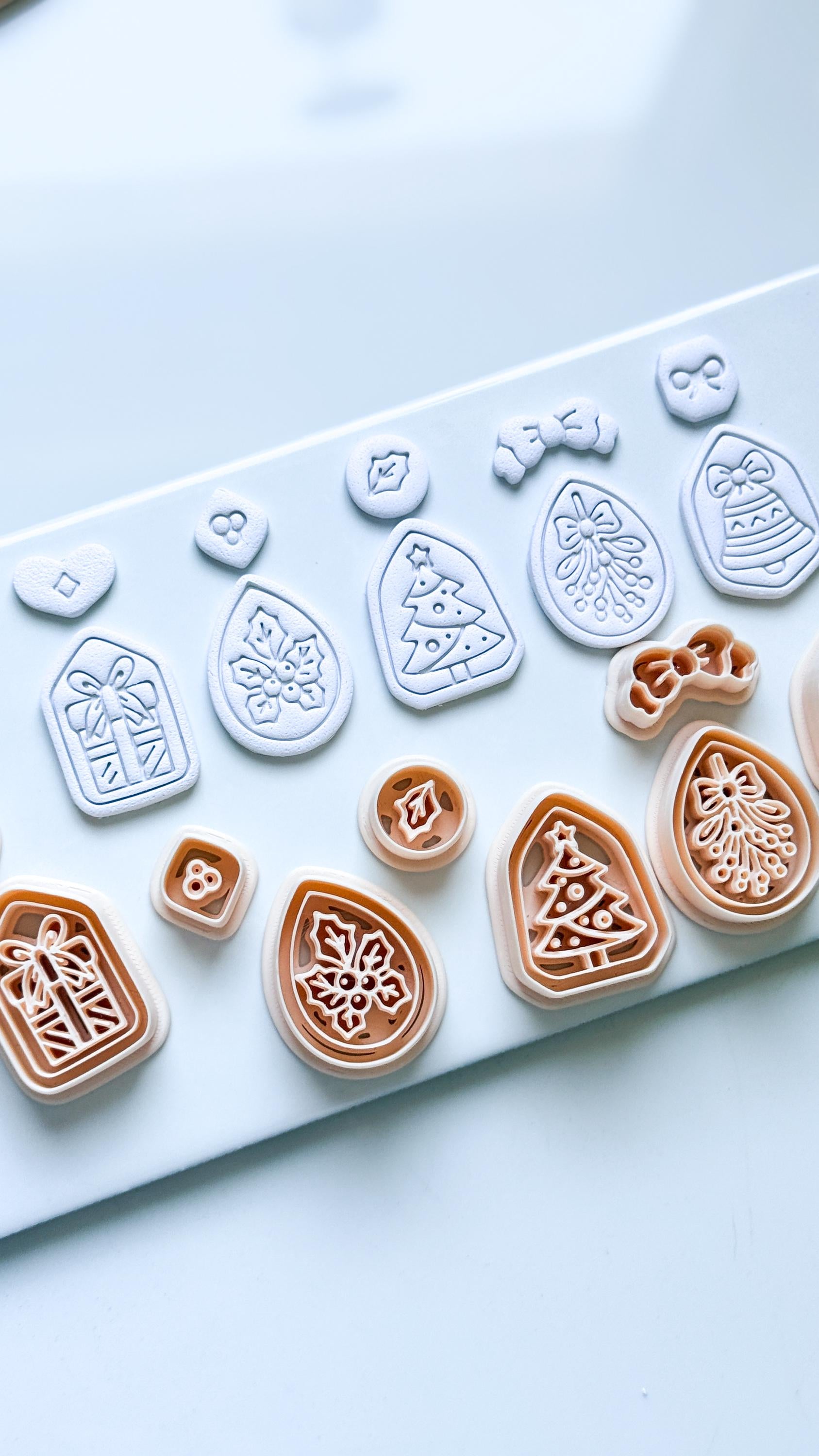 Merry Darlings Christmas Clay Cutters: Holiday Shapes for Polymer Clay