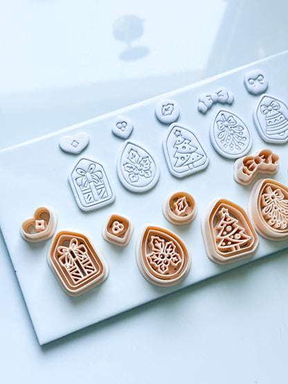 Merry Darlings Christmas Clay Cutters: Holiday Shapes for Polymer Clay