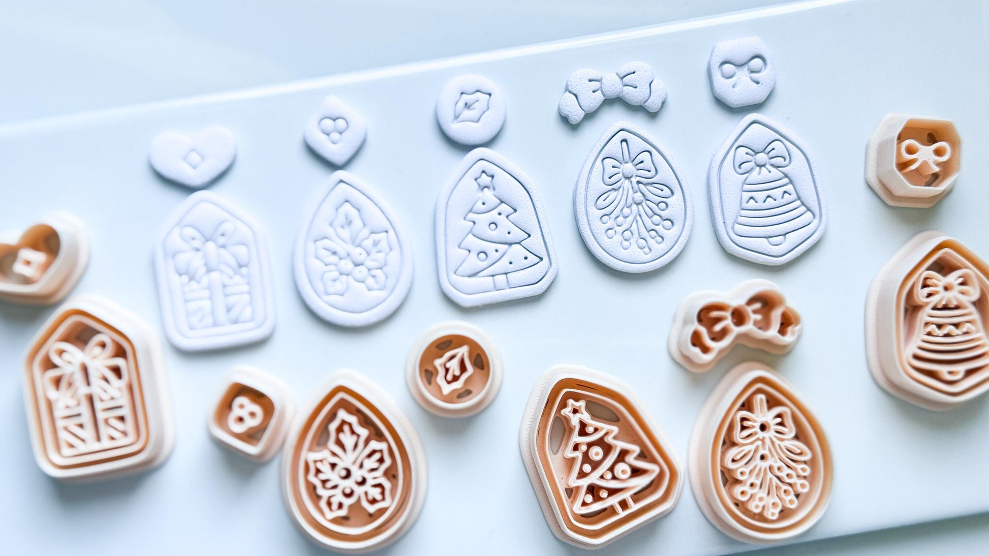 Merry Darlings Christmas Clay Cutters: Holiday Shapes for Polymer Clay