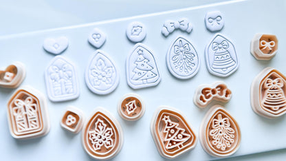 Merry Darlings Christmas Clay Cutters: Holiday Shapes for Polymer Clay