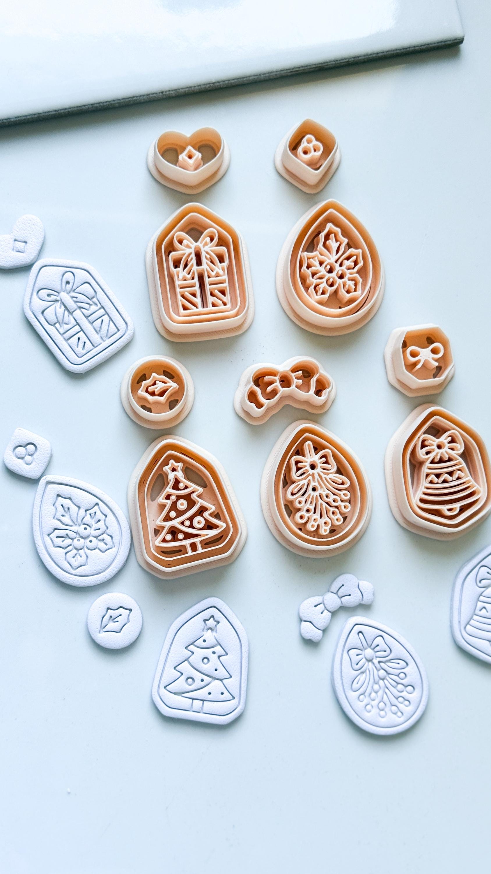 Merry Darlings Christmas Clay Cutters: Holiday Shapes for Polymer Clay