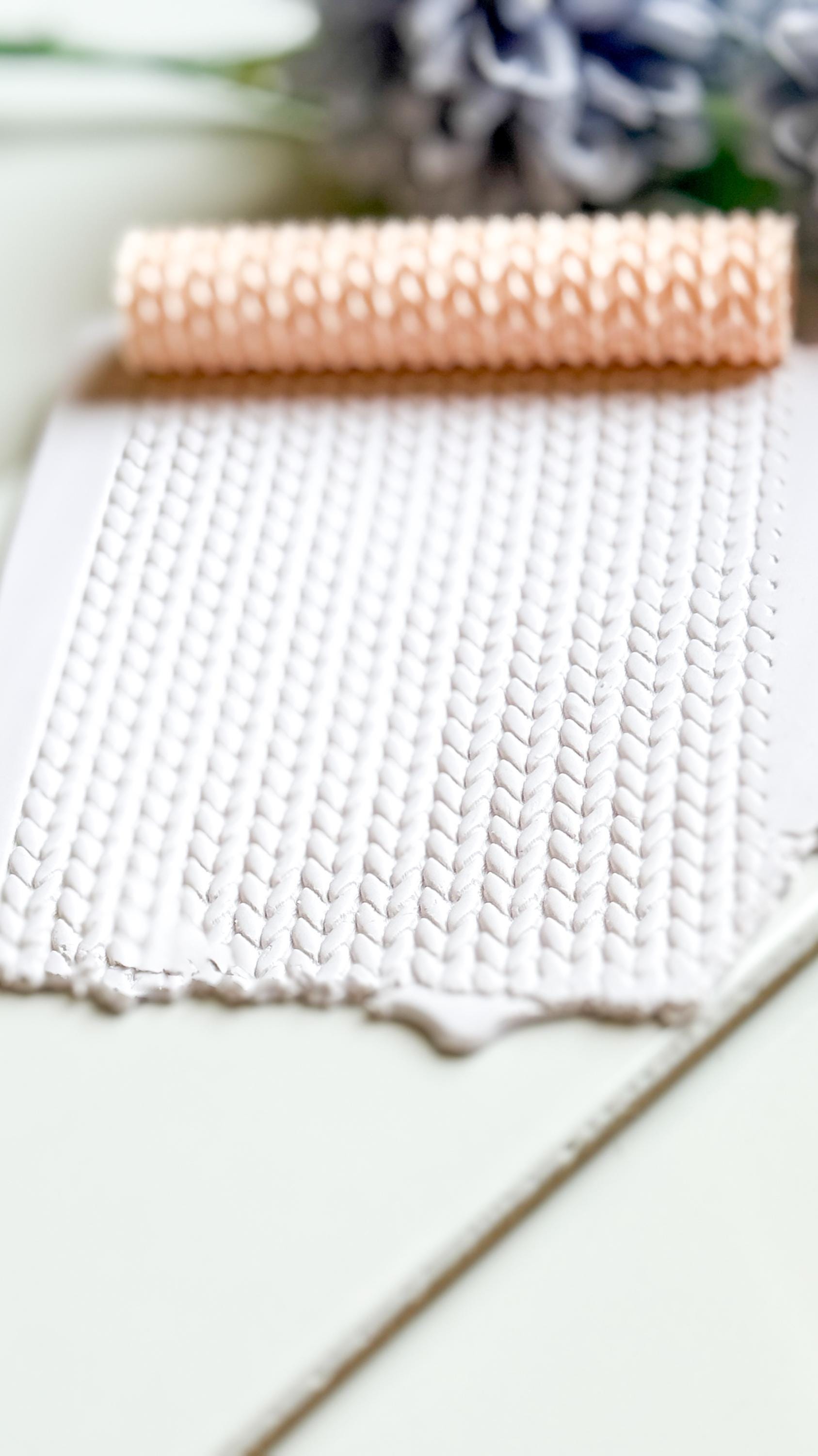 Knitfjell Knit Texture Roller for Polymer Clay