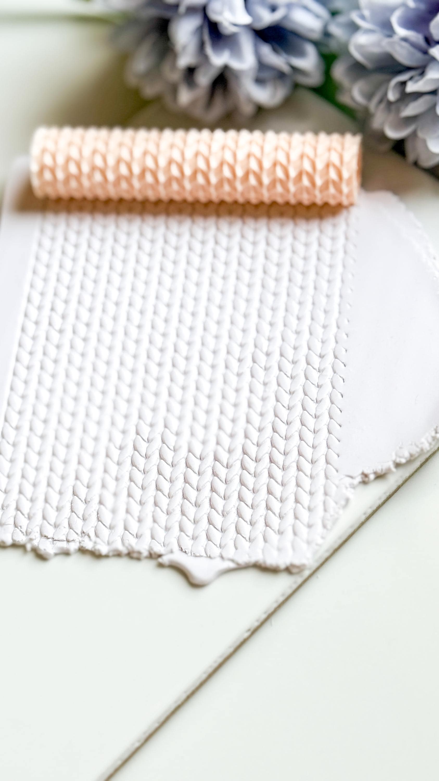 Knitfjell Knit Texture Roller for Polymer Clay