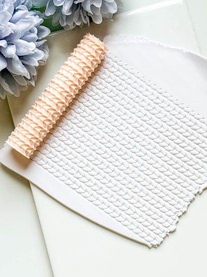 Knitfjell Knit Texture Roller for Polymer Clay