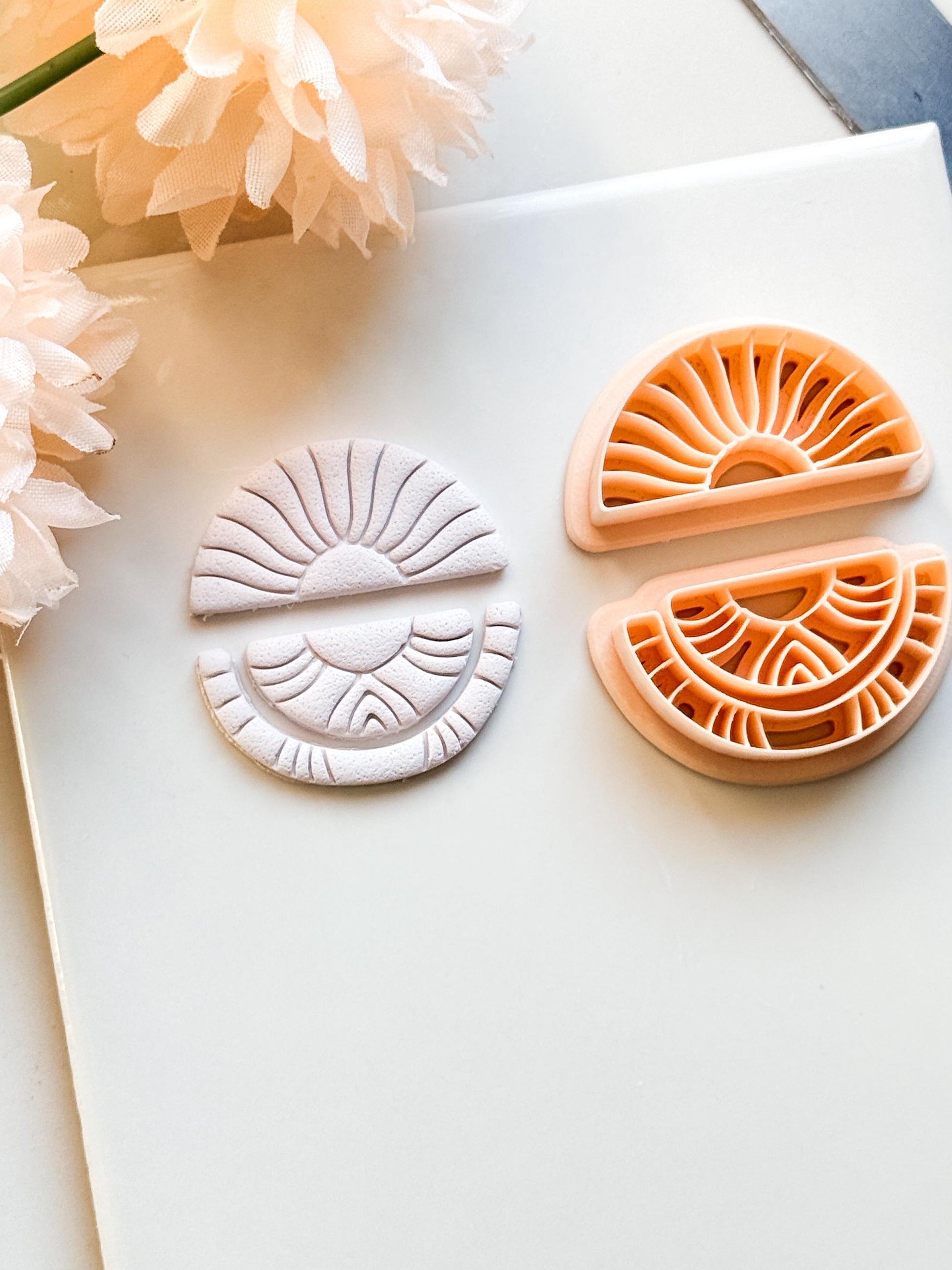 Solrise Clay Cutter – Sunrise Earring Polymer Clay Tool