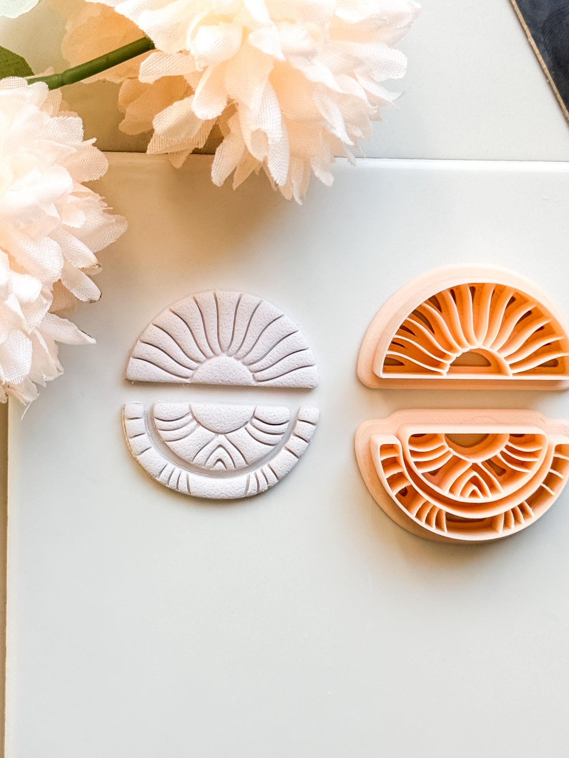 Solrise Clay Cutter – Sunrise Earring Polymer Clay Tool