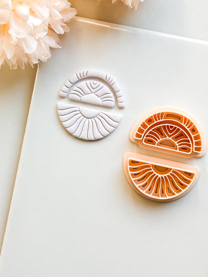 Solrise Clay Cutter – Sunrise Earring Polymer Clay Tool