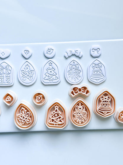 Merry Darlings Christmas Clay Cutters: Holiday Shapes for Polymer Clay