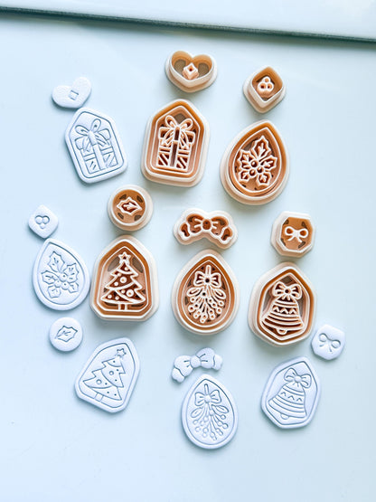 Merry Darlings Christmas Clay Cutters: Holiday Shapes for Polymer Clay