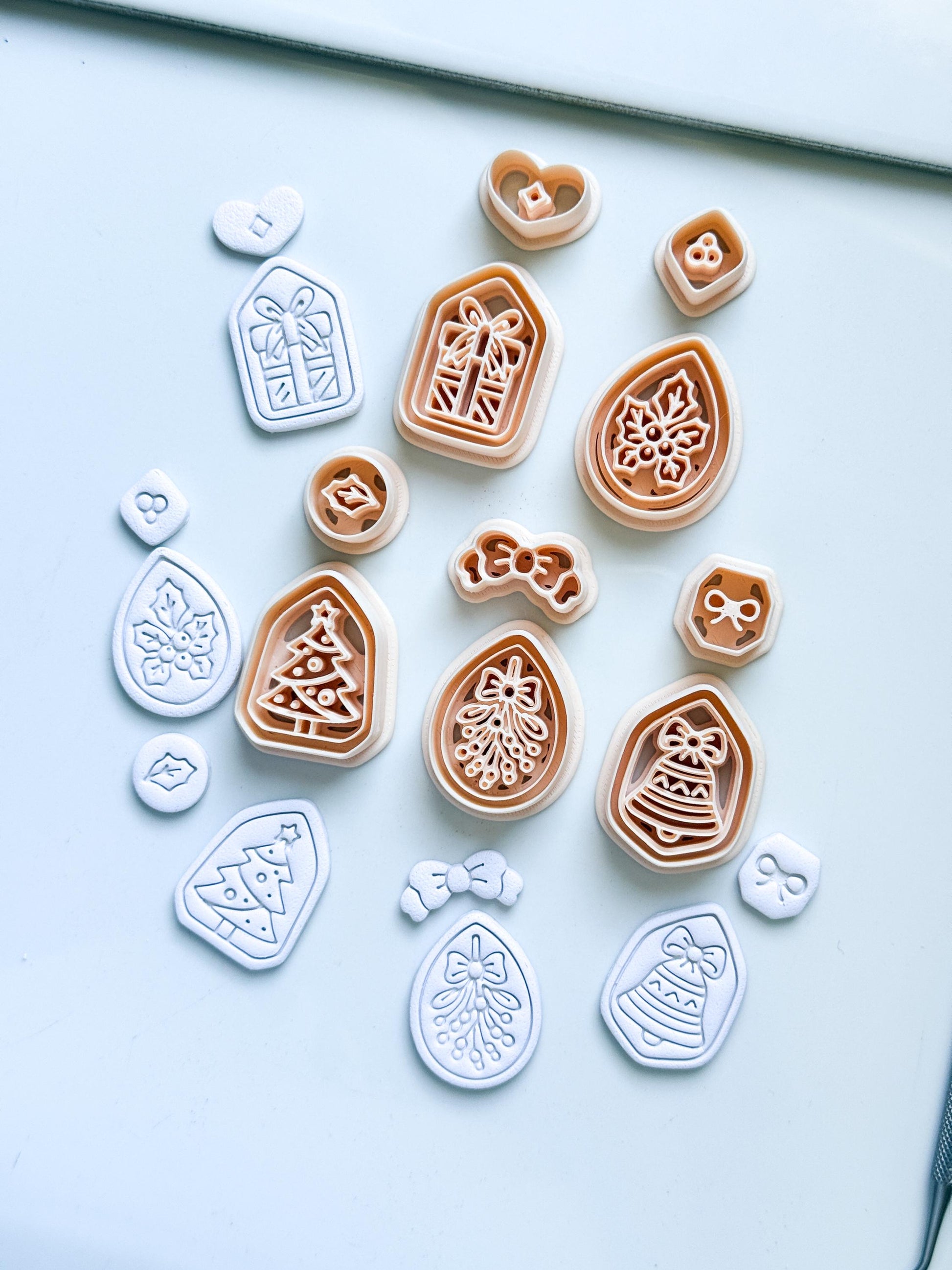 Merry Darlings Christmas Clay Cutters: Holiday Shapes for Polymer Clay