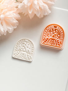 Sera View Clay Cutter: Arch Mountain & Moon Design