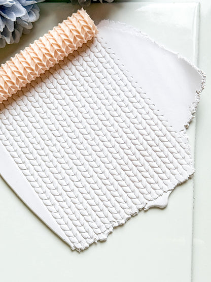 Knitfjell Knit Texture Roller for Polymer Clay