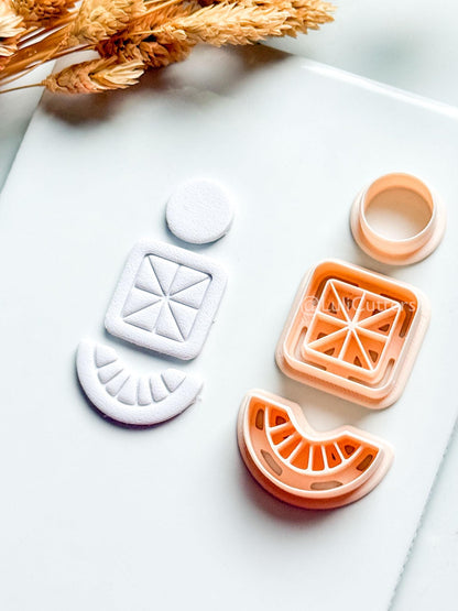 Knot Mea Clay Cutter: Geometric Polymer Clay Earring Shapes