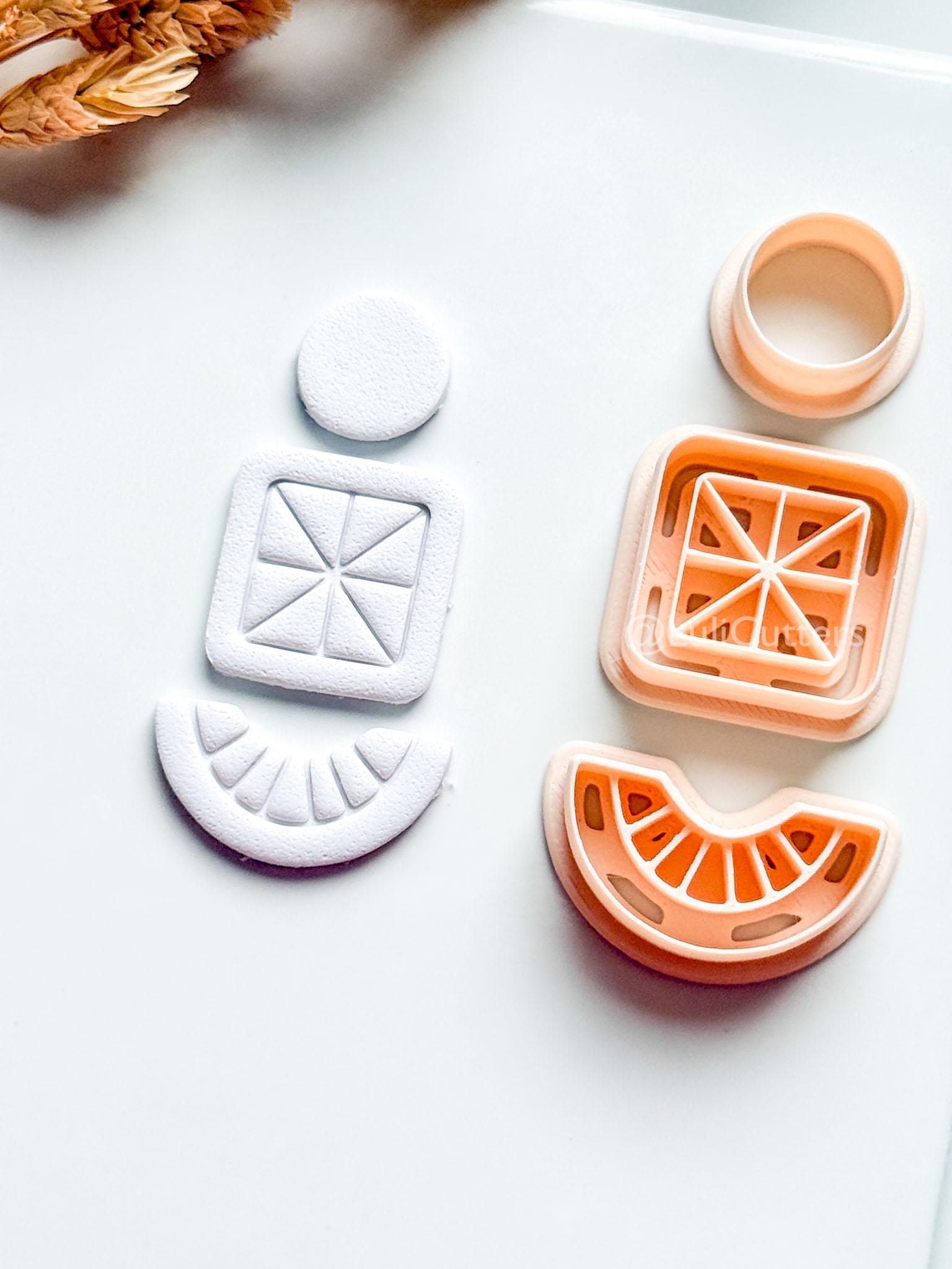 Knot Mea Clay Cutter: Geometric Polymer Clay Earring Shapes