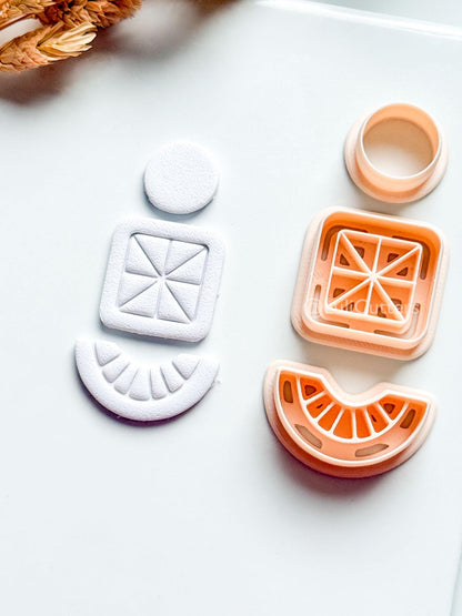 Knot Mea Clay Cutter: Geometric Polymer Clay Earring Shapes