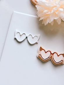 Love Specs Clay Cutter: Heart Glasses Valentine Shape