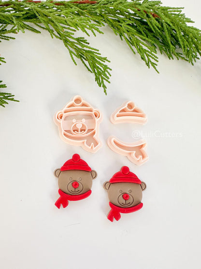 Snö Cub Clay Cutter: Winter Bear Polymer Clay Tool