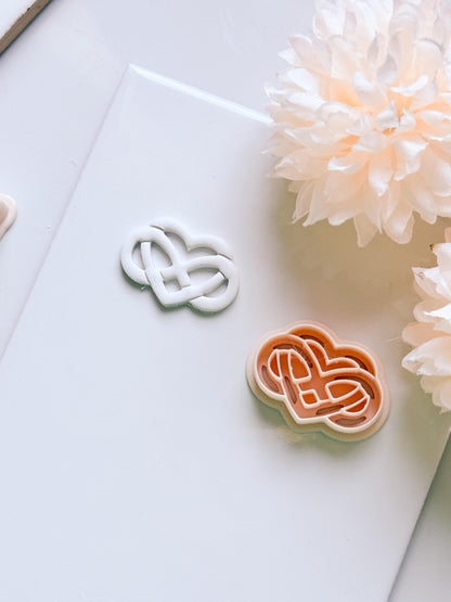 Eternal Love Cutter: Heart Pattern Design for Polymer Clay