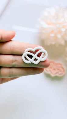 Eternal Love Cutter: Heart Pattern Design for Polymer Clay