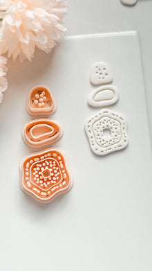 Nolia Dots Clay Cutter: Layered Organic Dot Pattern Design