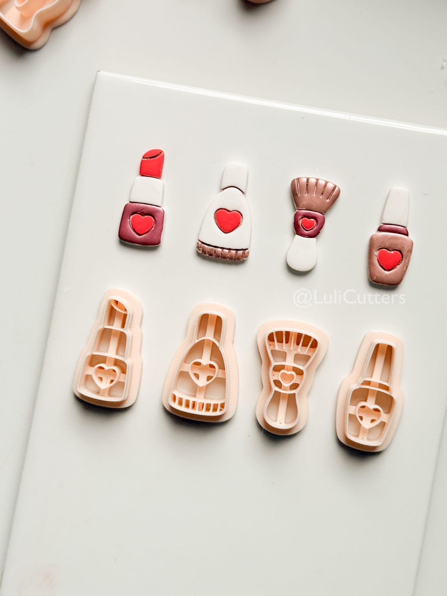 Sweetheart Glam Minis Clay Cutters: Beauty Icons