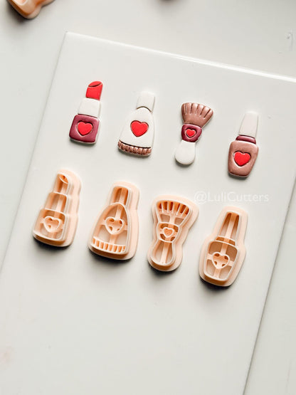 Sweetheart Glam Minis Clay Cutters: Beauty Icons