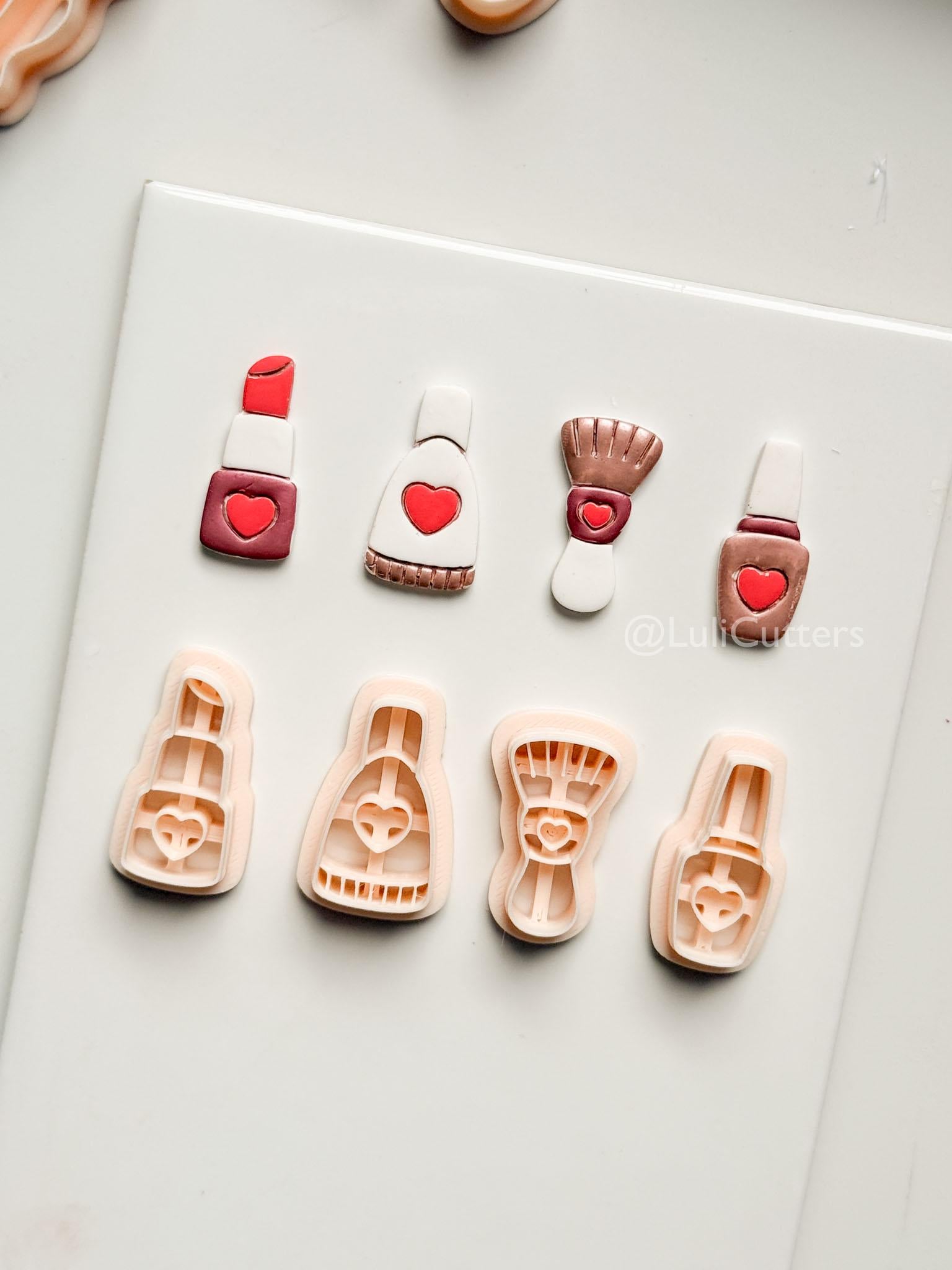 Sweetheart Glam Minis Clay Cutters: Beauty Icons
