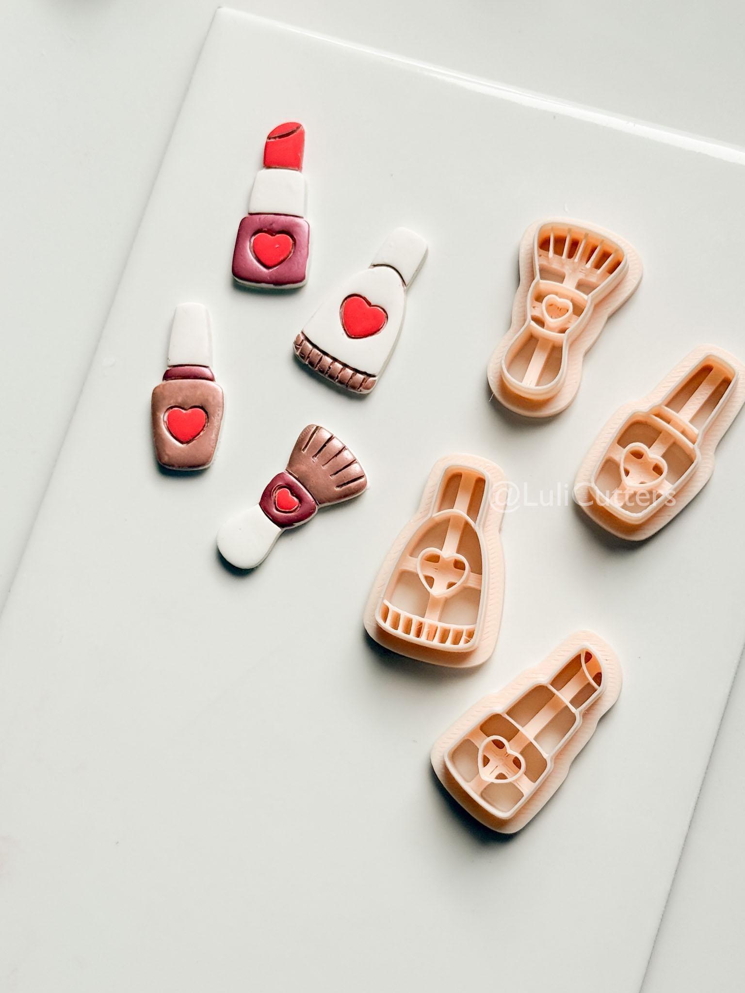 Sweetheart Glam Minis Clay Cutters: Beauty Icons