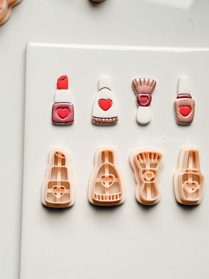 Sweetheart Glam Minis Clay Cutters: Beauty Icons